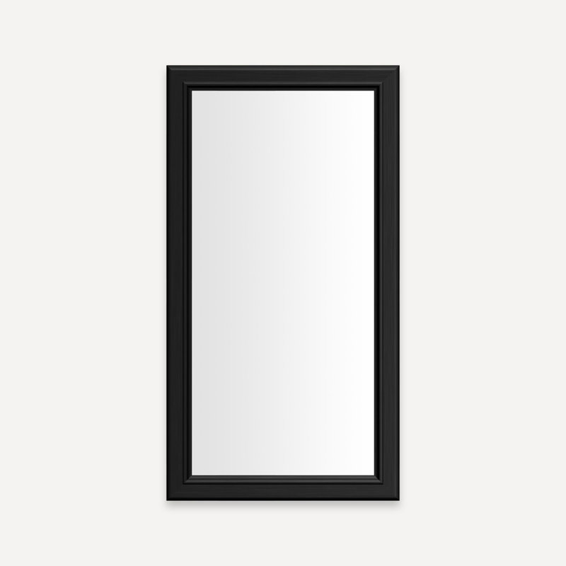 Main Line Cabinet, Brushed Black, 30" H x 15.25" W x 4" D