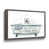 Cadre flottant gris foncé