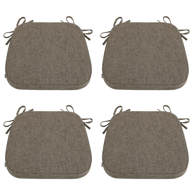 Coussin de chaise de salle à manger d'intérieur 1,8 po, Brun