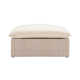 Davida Wicker Outdoor Ottoman with Cushion