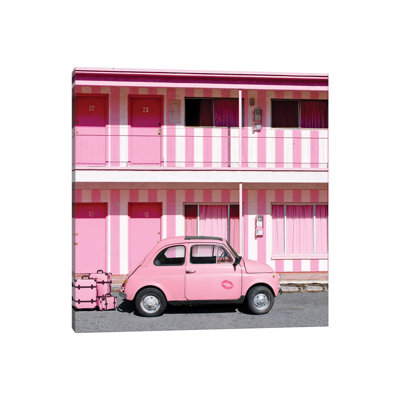 Viva Pink Vegas by Erin Summer - Print on Canvas