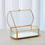 Boîte ovale en verre Reeded-64400053