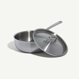 Stainless Clad 3 qt. Saucier with Lid