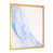 Toile avec cadre photo doré