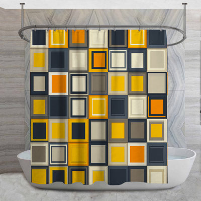 Rideau de douche Squares