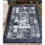 Tapis noué à la main de haute qualité en gris / bleu / blanc-83711066