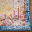 Saniveieri Oriental Blue/Ivory Area Rug-20502683