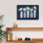  «Daisies In A Row» par Mollie B., art mural sur toile, 18 po x 12 po