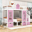 Lit superposé convertible en bois avec escalier et tiroirs Anela-1454296582-1454296579