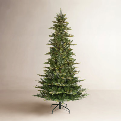 Lighted Artificial Fir Christmas Tree
