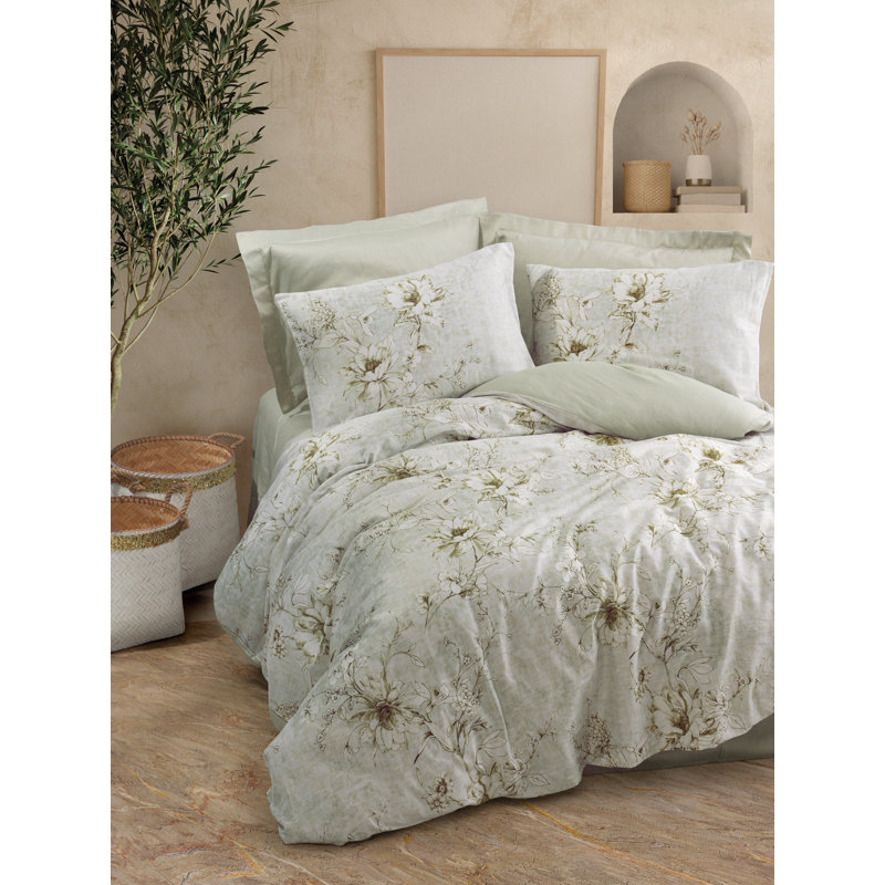 Ensemble de draps en coton tissé à la machine 100% coton, Twin XXL Sheet Set with 1 Pillowcase
