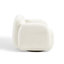 Fauteuil demi-tonneau pivotant à 360 degrés Jarisa-87393745