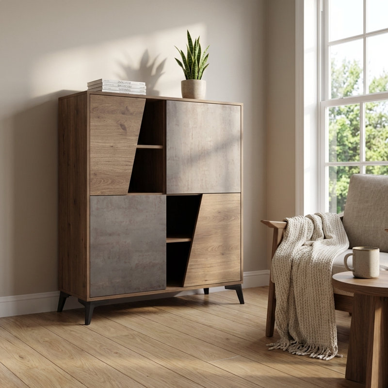 Santucci 42.1" Sideboard with Matte Finish