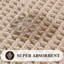 Ensemble de tapis de bain gaufré 3 pièces
