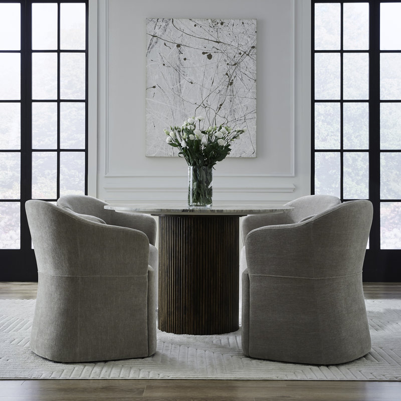 Faouzi Truffle Accent Dining Chairs - Set Of 4, Gray
