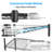 5 Tier Shelf Wire Shelving Unit-1075814363