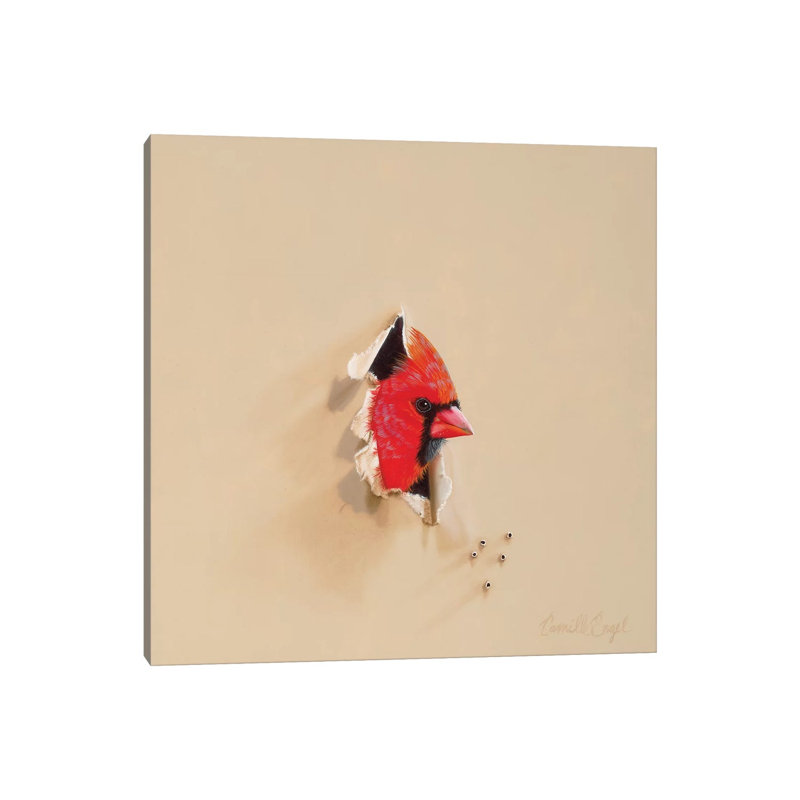 Can You Hear Me Now? by Camille Engel - Wrapped Canvas Gallery-Wrapped Canvas Giclée, 45.72 cm H x 45.72 cm W