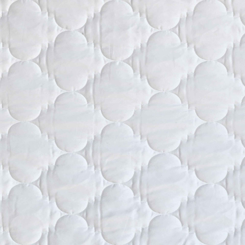 Tissu Viola, Blanc