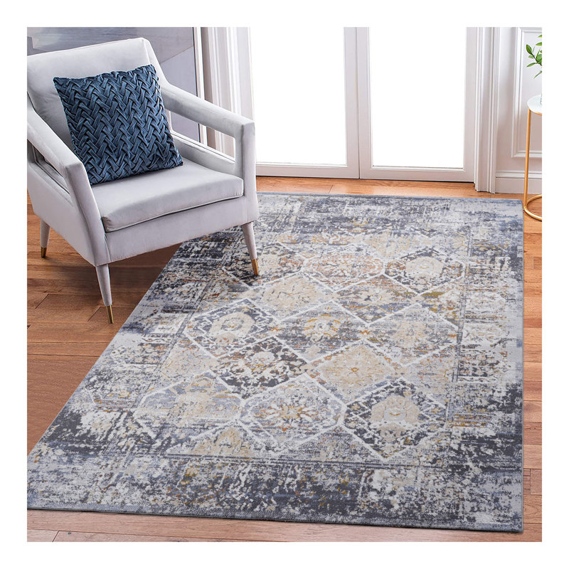 Collection Multi / Traditional Area Rug, Rectangle 7'9" x 10'