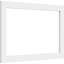 Panneau mural Prescott 3D en blanc-40552133