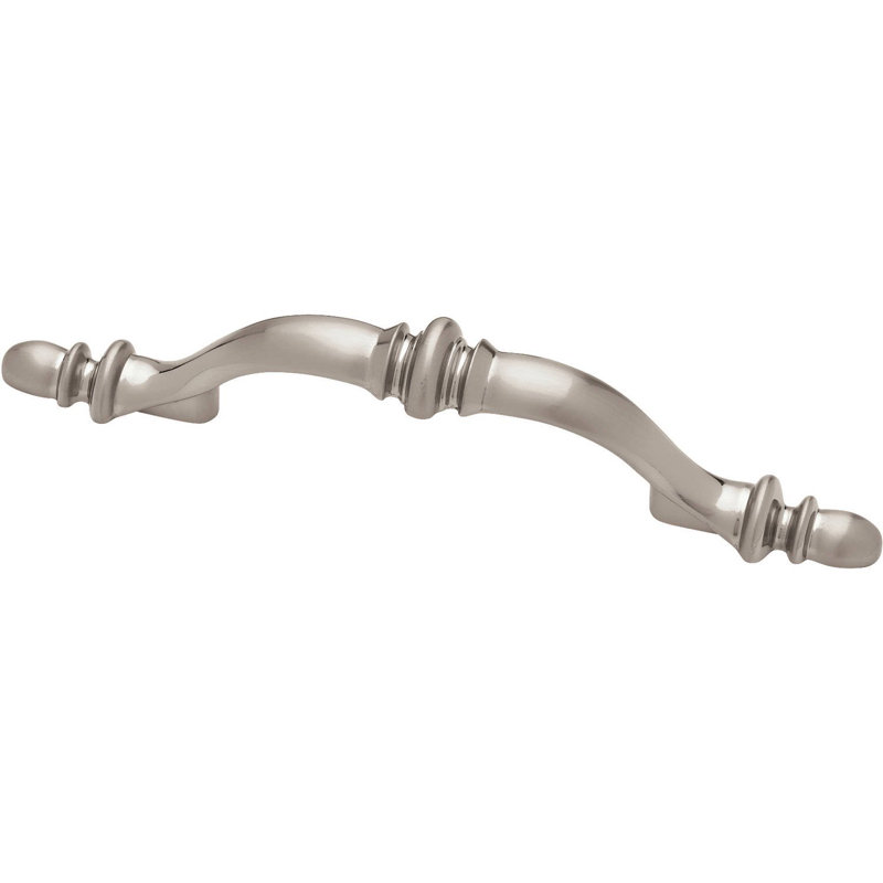 3" Viscount Pull, Satin Nickel