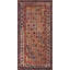 Yellow Antique Tribal Geometric Caucasian Star Design Kazak Rug