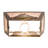 Rustic Lodge Flush Mounted Sconce