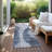 Washable Abstract Indoor / Outdoor Rug-1566424658
