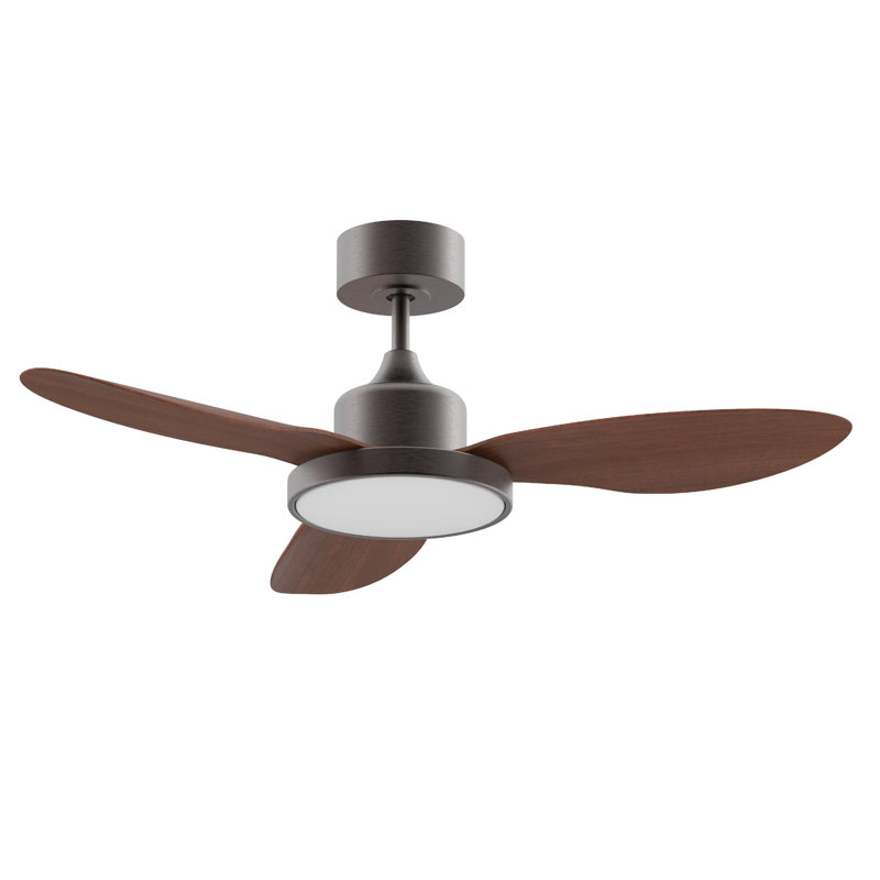 Ventilateur de plafond 42 "avec lumière, Brown/Walnut