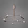 Arbor 12 - Light Sputnik Modern Linear LED Chandelier