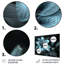 Photo moderne sur verre lys blanc et bleu moderne II-312660449-485107551