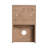 12 Inch Small Wall Mounted Storage Shelves, Bathroom Storage, Plywood, Imitative Oak