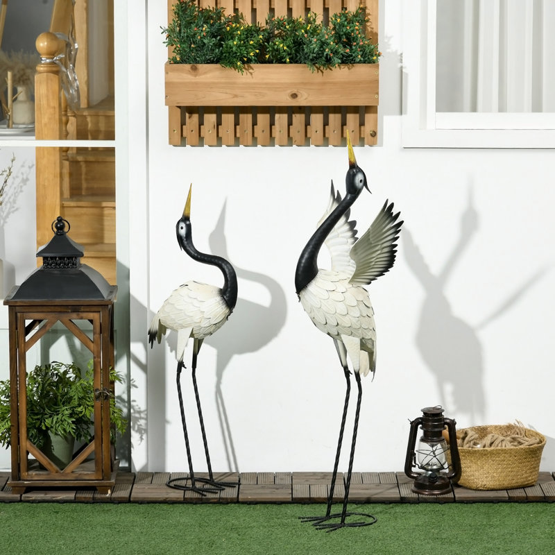 Statue de jardin Orlidia, H 40,5 po x l 22,5 po x P 13 po