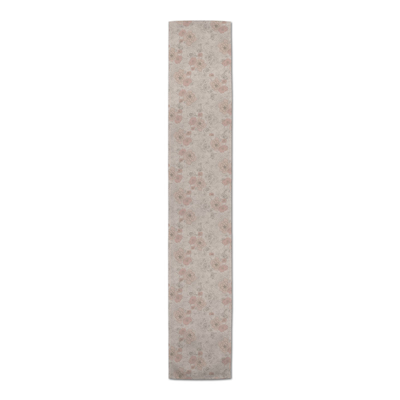 Rectangular Table Runner, 72" x 16", Tan
