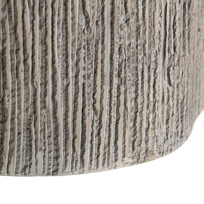 Indio Outdoor Free Form Coffee Table, 14" H x 36" L x 24" W, Gray Stonewash