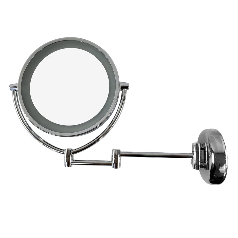 Miroir grossissant éclairé