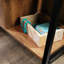 Commode avec tiroirs et deux tablettes ouvertes-2125616028