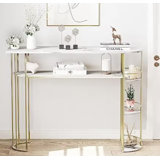 Mid-Century Modern Console Table For Entryway