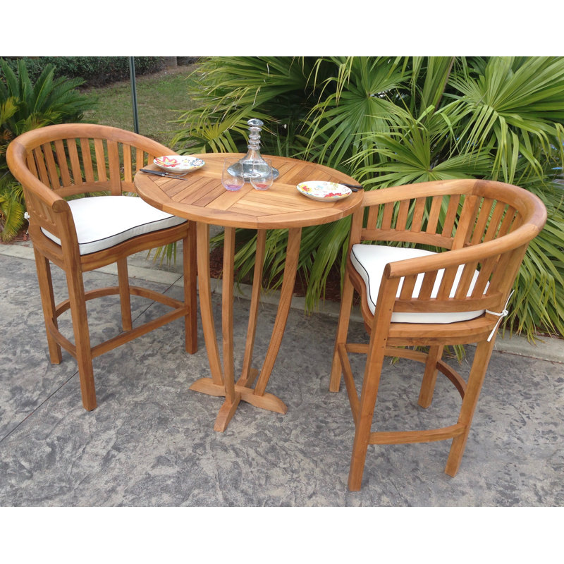 Miami Round Solid Wood Dining Table