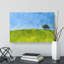 Tree Upon A Hill - Wrapped Canvas-61946054