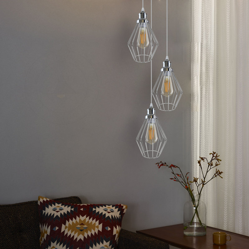 Galinna 3 - Light Chrome Cluster Pendant