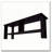 Wengue TV Stand with Open Storage-978664683