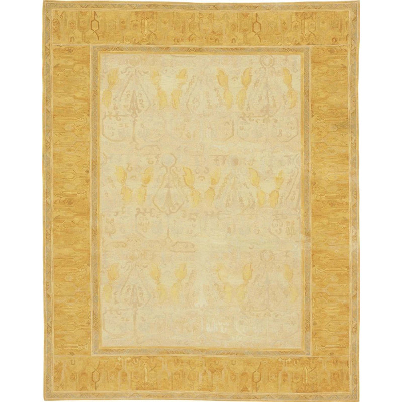 Savonile Ravenna Azm Silk Oriental Area Rug, Rectangle 10'2" x 14'2"