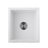 Quartz 18" L X 16" W Undermount Bar Sink With Grid And Strainer