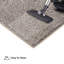 Tapis beige Ambere