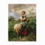 Décoration murale extérieure toutes saisons Johann Hofner «The Shepherdess 1866»-1168521633
