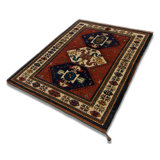 Khndzorsk Wool Southwestern Area Rug in Dark Red/Beige
