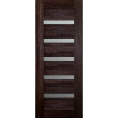 Avon 07-04 Manufactured Wood and Frosted Glass Panelled Prefinished Interior Door Slab