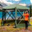 Pavillon de jardin Hexagon Pop Up