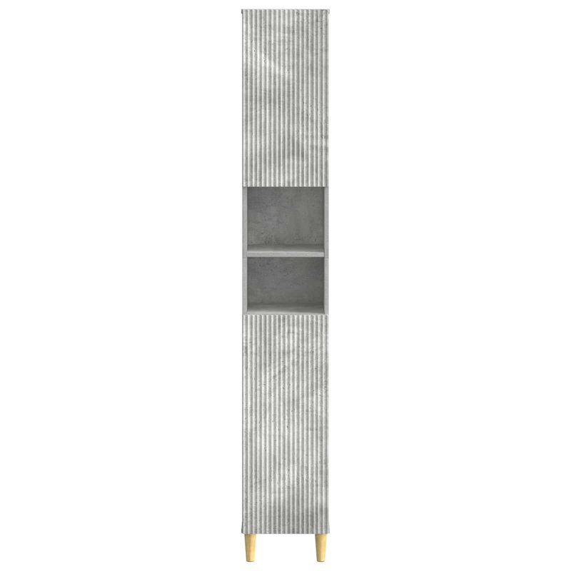 Linen Cabinet, Concrete Grey